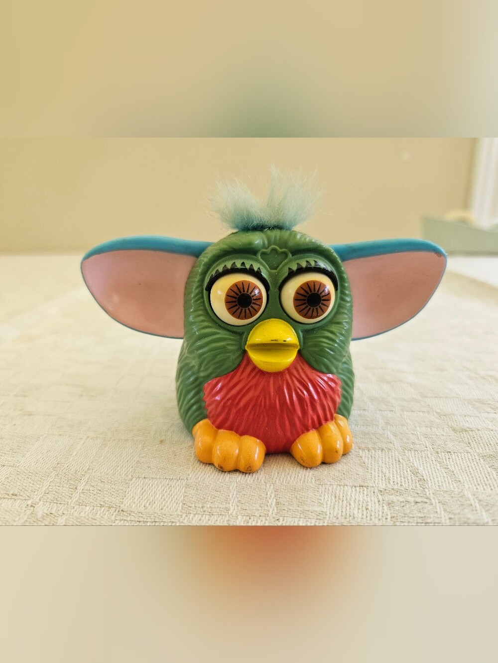 Vintage 1998 Green Furby McDonalds Toy